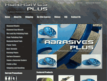 Tablet Screenshot of abrasivesplus.com.au